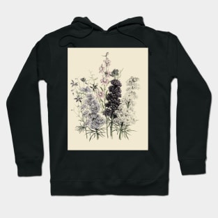 Botanical Flowers Design Hoodie